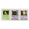 Image 1 : #88 Pokémon Lot 1999 Gastly Drowzee Metapod
