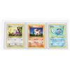 Image 1 : #91 Pokémon Lot 1999 Poliwag Ponyta Rattata