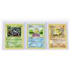 Image 1 : #92 Pokémon Lot 1999 Tangela Squirtle Sandshrew