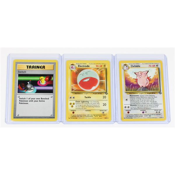 #103 Pokémon Lot Trainer Switch Clefable Electrode