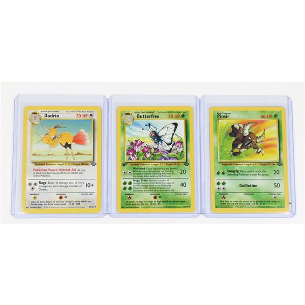 #107 Pokémon Jungle 1999 Bufferfree Dodrio Pinsir