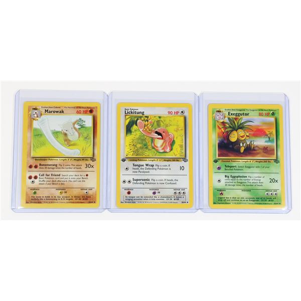 #109 Pokémon Jungle Marowak Lickitung Exeggutor