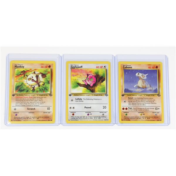 #114 Pokémon Jungle Cubone Jigglypuff Mankey