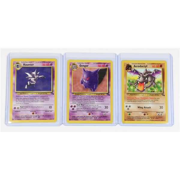 #119 Pokémon Fossil Aerodactyle Gengar Haunter