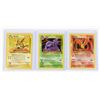 Image 1 : #121 Pokémon Fossil 1999 Moltres Muk Raichu