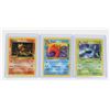 Image 1 : #124 Pokémon Fossil 1999 Golbat Kingler Magmar