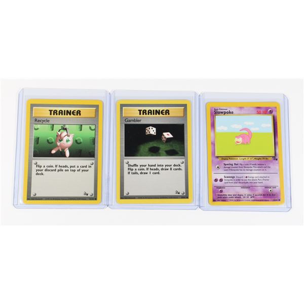 #131 Pokémon Fossil 1999 Slowpoke Trainer Recycle