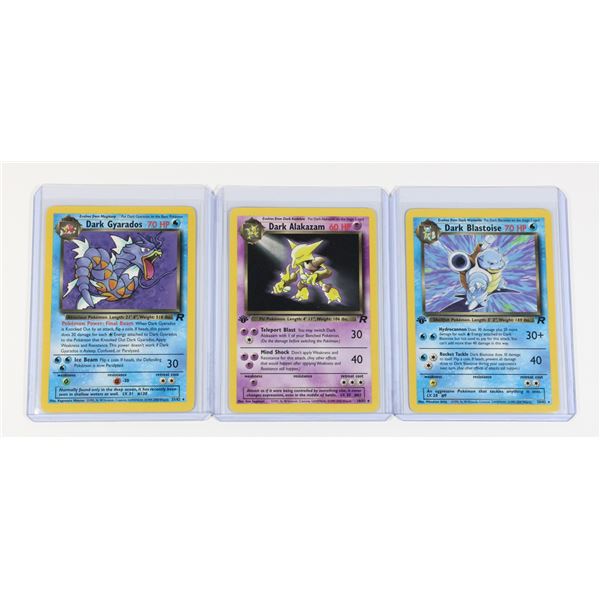 #133 Team Rocket Lot Dark Blastoise Dark Gyarados