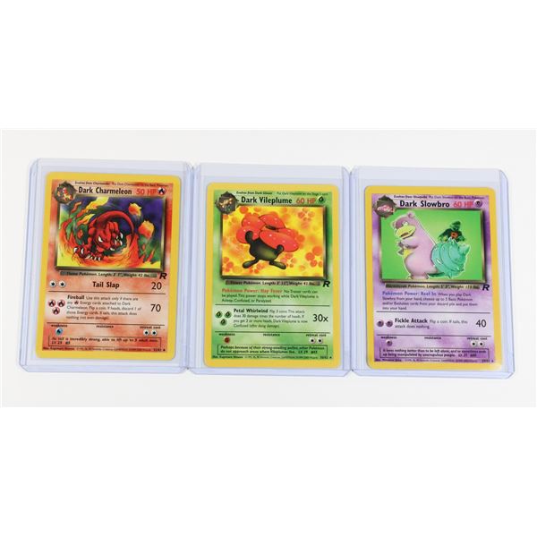 #135 Team Rocket Dark Slowbro Dark Charmeleon
