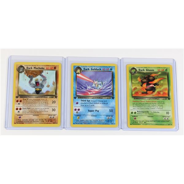 #137 Team Rocket Dark Gloom Golduck Machoke