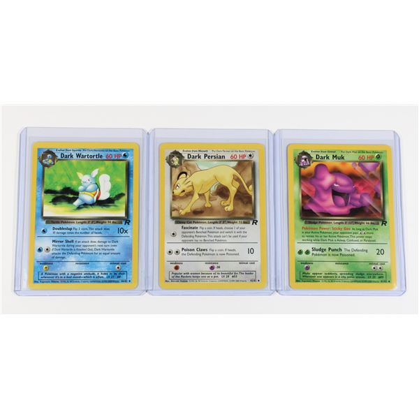 #139 Team Rocket Dark Muk Persian Wartortle