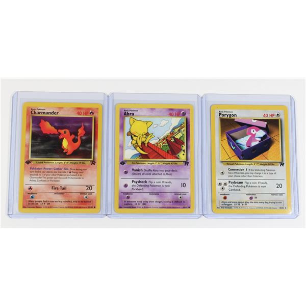 #141 Pokémon Team Rocket Porygon Abra Charmander