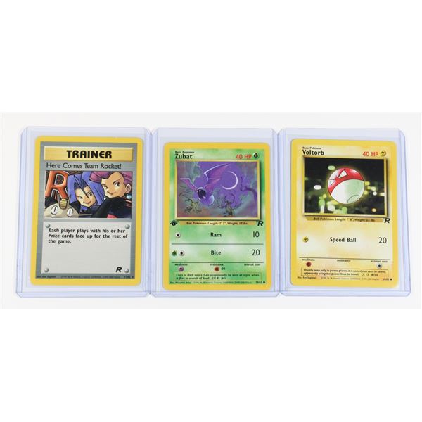#148 Pokémon Voltorb Zubat Trainer Team Rocket
