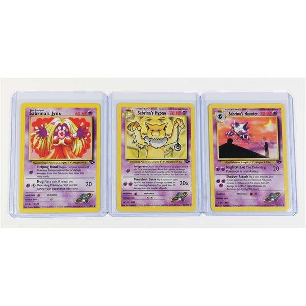 #162 Gym Challenge Sabrina's Haunter Hypno Jynx