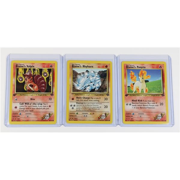 #165 Gym Challenge Blaine's Ponyta Rhyhorn Vupix
