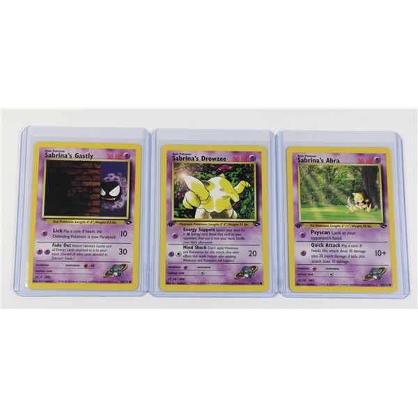 #175 Gym Challenge Sabrina's Abra Drowzee Gastly