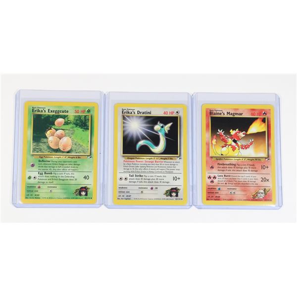 #189 Blaine's Magmar Erika's Dratini Exeggcute