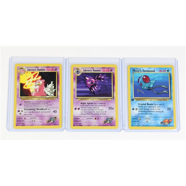 #194 Misty's Tentacool Sabrina's Haunter Slowbro