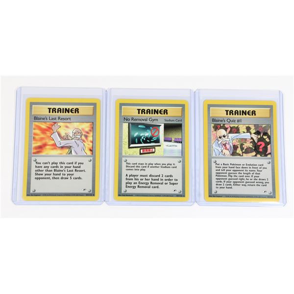 #209 Gym Challenge Trainer Blaine's Quiz #1 No Rem