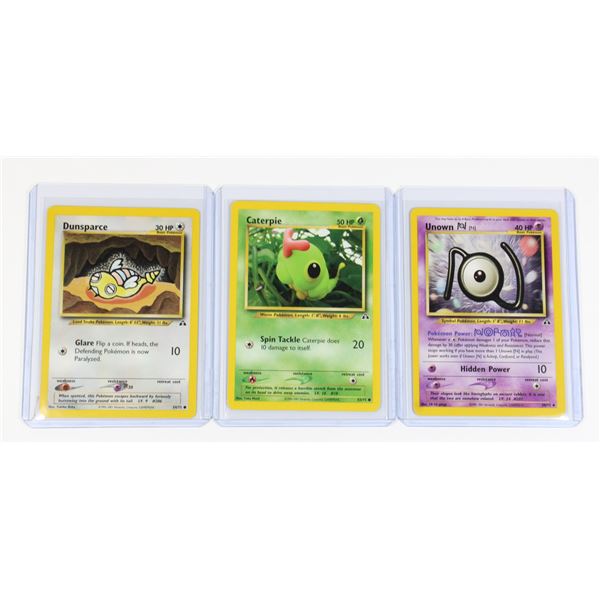 #236 Neo Discovery Unown Caterpie Dunsparce