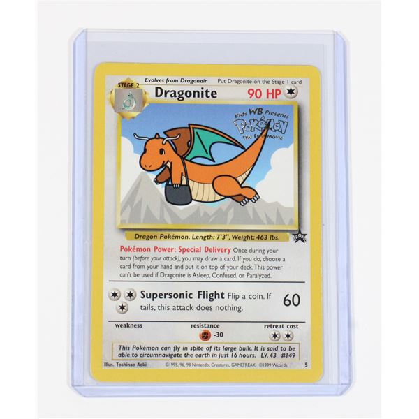 #255 Pokémon Dragonite 5 Promo WB The First Movie