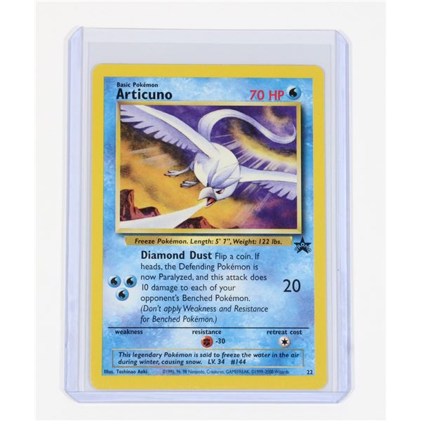 #259 Pokémon Articuno 22 Promo Card 2000