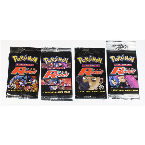 #268 Lot 2000 Pokémon Team Rocket Opened Packages