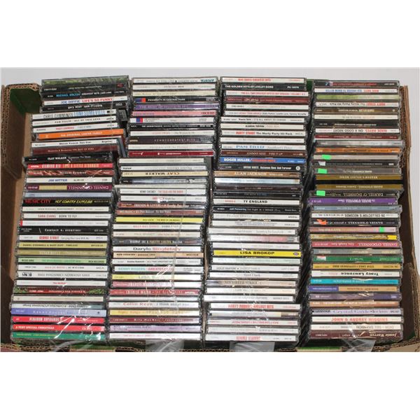 #274 140+ Bulk CD's, Country Rock and Assorted