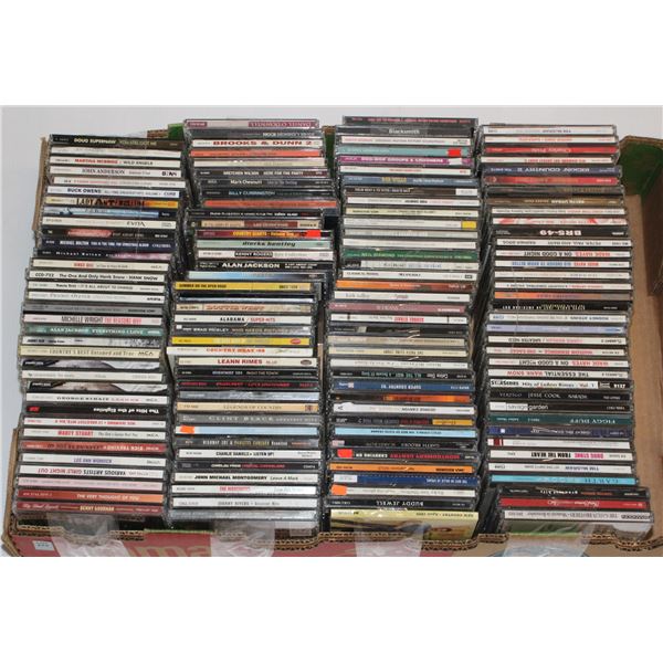 #275 140+ Bulk CD's, Country Rock and Assorted
