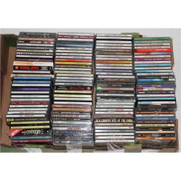 #278 100+ Bulk CD's, Country Rock and Assorted
