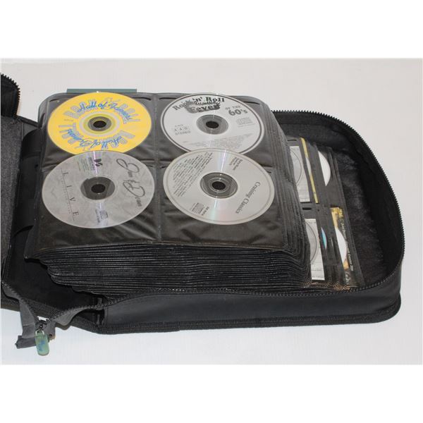 #284  100-200 Bulk CD's Loose in Binder
