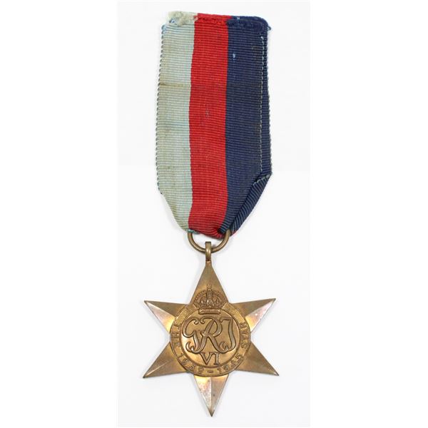 #289 WW2 Canadian British 1939=1945 Star Medal