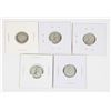 Image 2 : LOT OF 2 1965, 2 1968 CANADA SILVER DIMES 1 1940