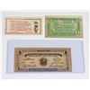 Image 1 : Lot of wooden novelty currency/ tokens including: