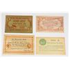 Image 1 : Lot of wooden novelty currency/ tokens including: