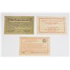 Image 1 : Lot of wooden novelty currency/ tokens including: