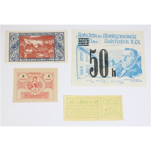 Lot of vintage currency including: