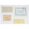 Image 2 : Lot of vintage currency including: