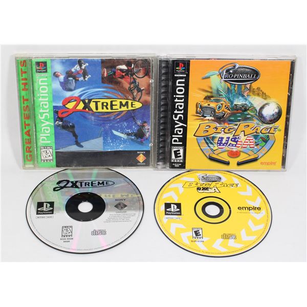 PS1 - 2 XTREME & BIG RACE USA