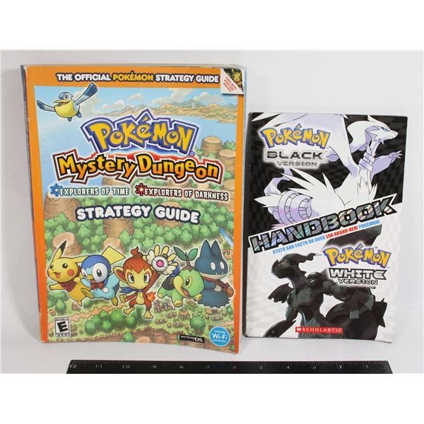 POKEMON BLACK/WHITE & MYSTERY DUNGEON GAME GUIDES