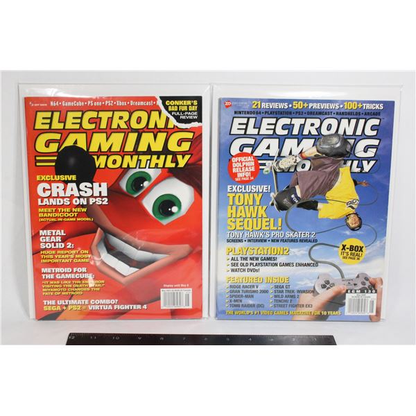ELECTRONIC GAMING MONTHLY MAY 2000 & 2001