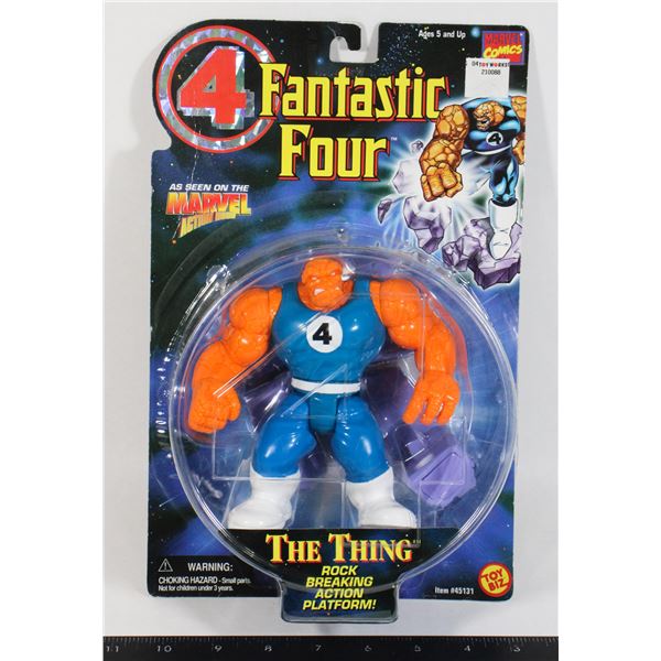 TOYBIZ FANTASTIC FOUR THE THING FIGURE 1996