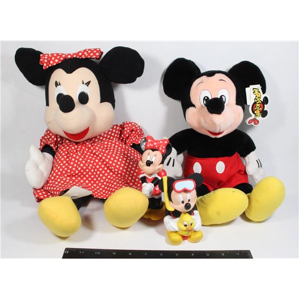 LOT OF DISNEY MICKEY AND MINNIE TOYS. DISNEYLAND