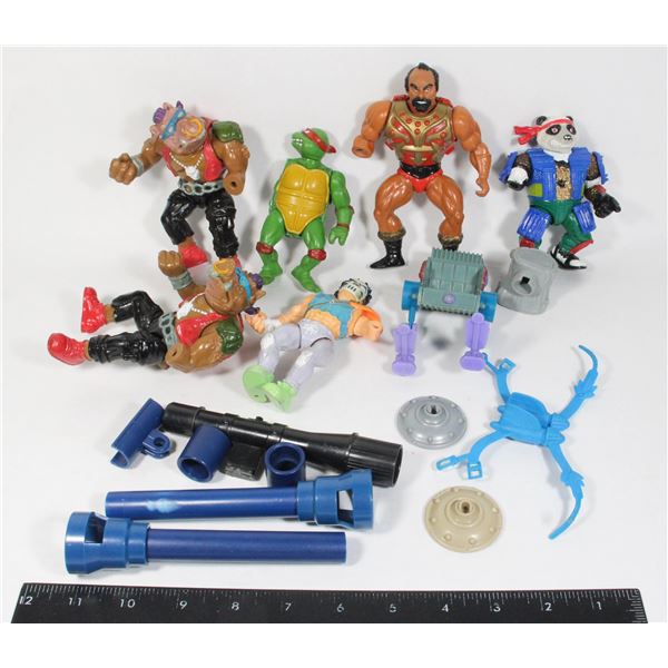 LOT OF TOY PARTS FOR COMPLETION/RESTORATION/REPAIR