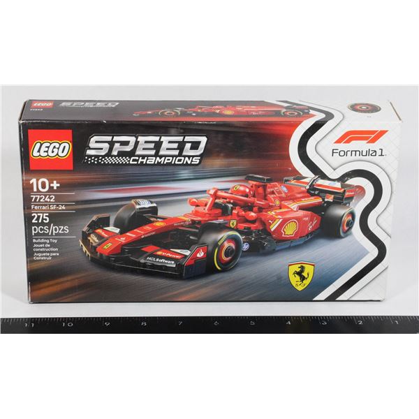 Sealed Lego 77242 Ferrari SF-24 Formula 1 Set