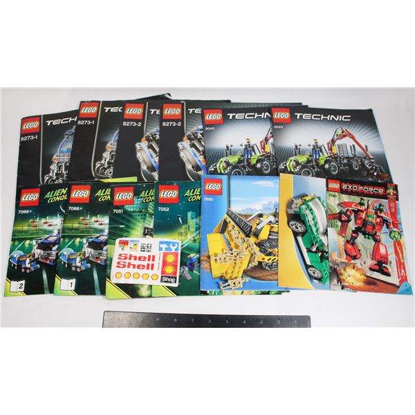 Vintage 1980's Lego Shell Sticker Sheet,