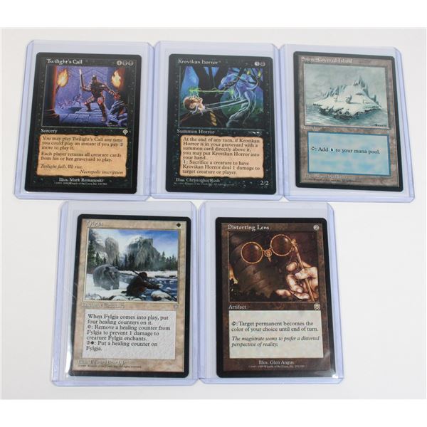 BUNDLE OF MAGIC CARDS INCLUDING KROVIKAN HORROR