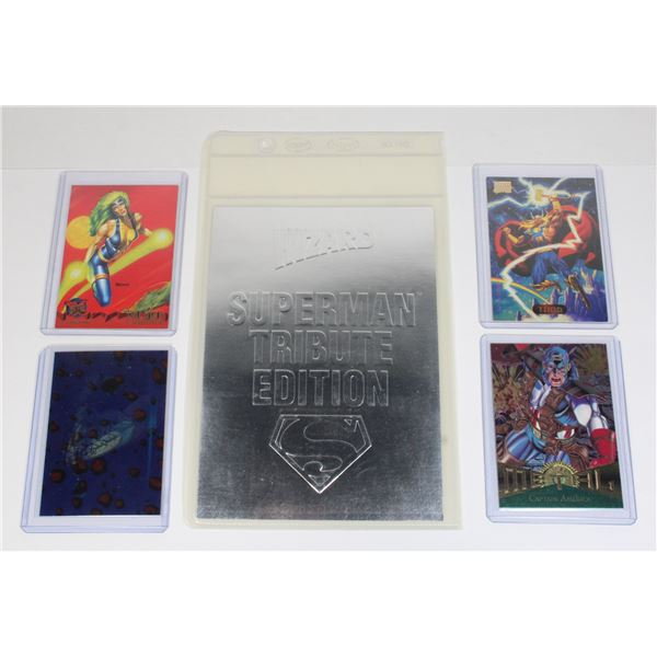 BUNDLE OF VINTAGE MARVEL COMICS TRADING CARDS