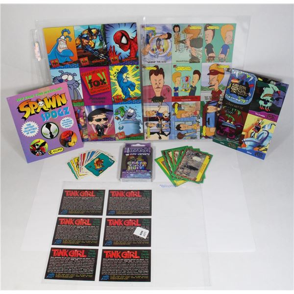 90S CARTOON COLLECTABLE CARDS