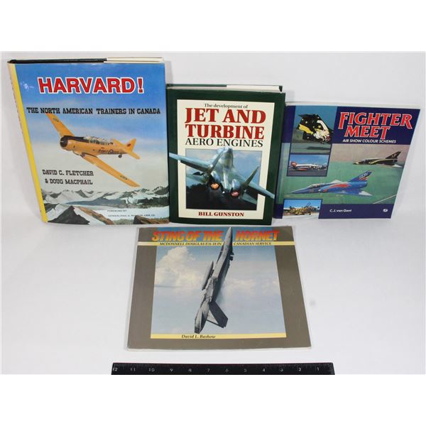 BUNDLE OF MILITARY AIRCRAFT BOOKS INCLUDING JET